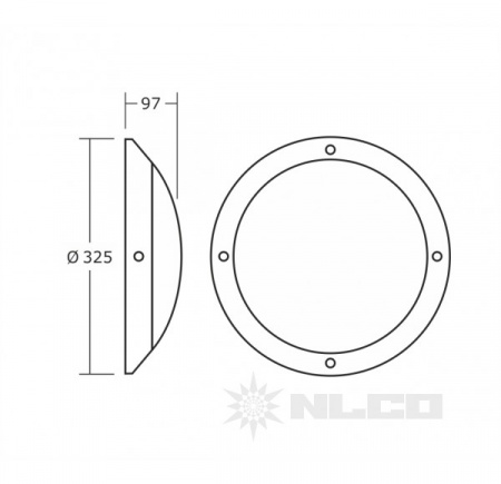 Светильник NLCO GRR12-11 c датчиком движения