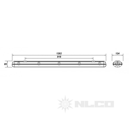 Светильник NLCO ISK20-15